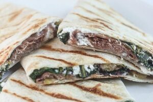 Prosciutto Fig Quesadilla - Lauren Kelly Nutrition