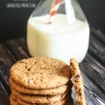 Almond Butter Chocolate Chip Cookies - Lauren Kelly Nutrition