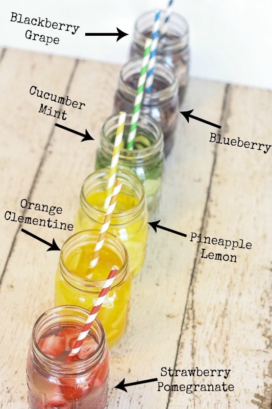 These naturally flavored waters are the perfect, healthy, refreshing drinks.