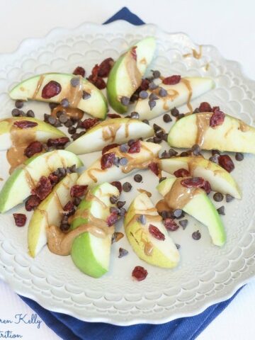 Apple Pear Nachos - Lauren Kelly Nutrition