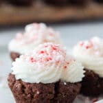 Red Velvet Cookie Cups with Buttercream Frosting