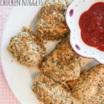 Say goodbye to processed chicken nuggets! These are made with chia and flax seed!