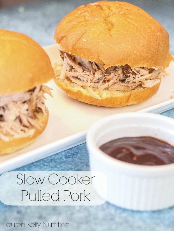 Slow Cooker Pulled Pork - Lauren Kelly Nutrition