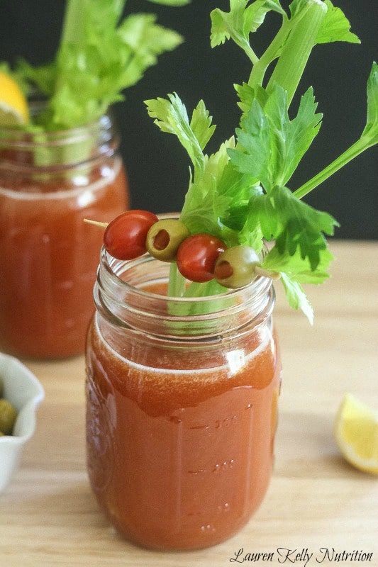 Homemade Bloody Mary - Lauren Kelly Nutrition