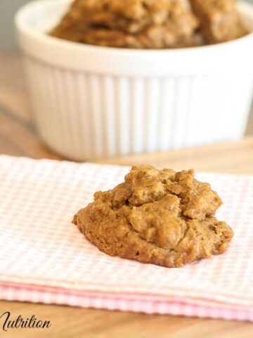 Flourless Peanut Butter Cookie - Lauren Kelly Nutrition