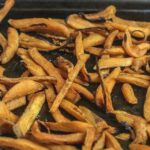 Maple and Cinnamon Sweet Potato Fries