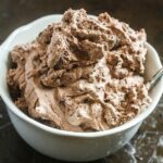Chocolate Chocolate Chip Protein Ice Cream {No Churn, Vegan, 5 Ingredients}