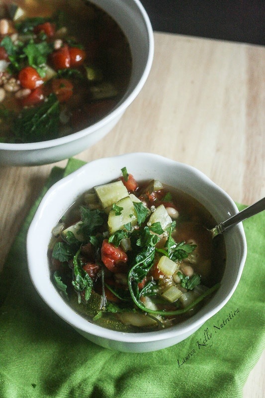 This Quinoa Vegetable Soup is hearty, vegan and delicious!