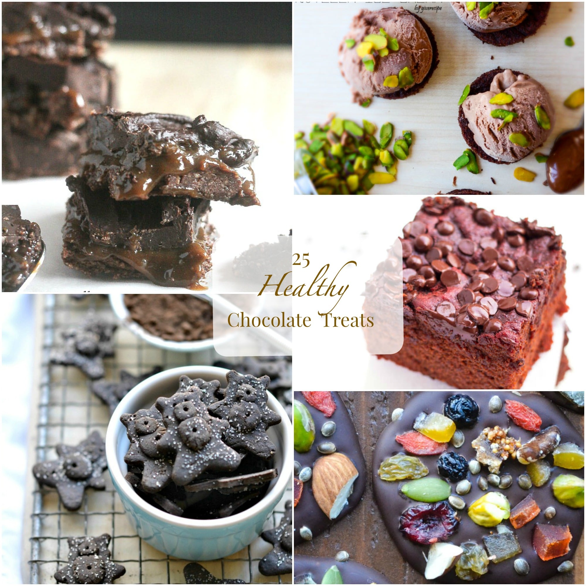 25 HEALTHY Chocolate Treats from Lauren Kelly Nutrition #ValentinesDay