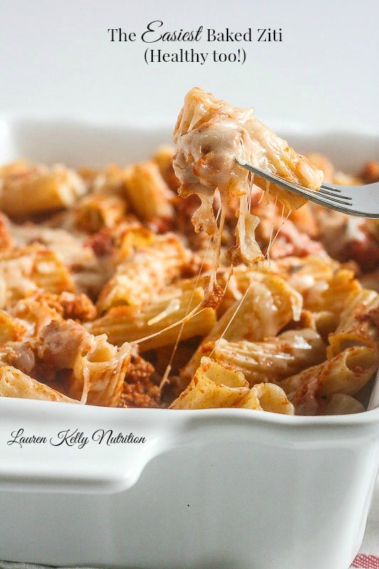 The Easiest Baked Ziti