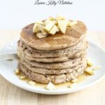 Apple Cinnamon Pancakes {Vegan, Dairy-Free, Whole Grain}
