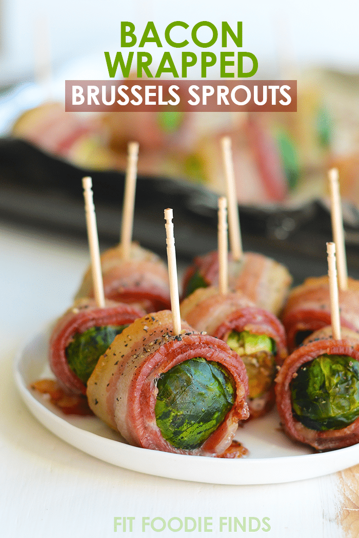 Bacon wrapped brussels sprouts.