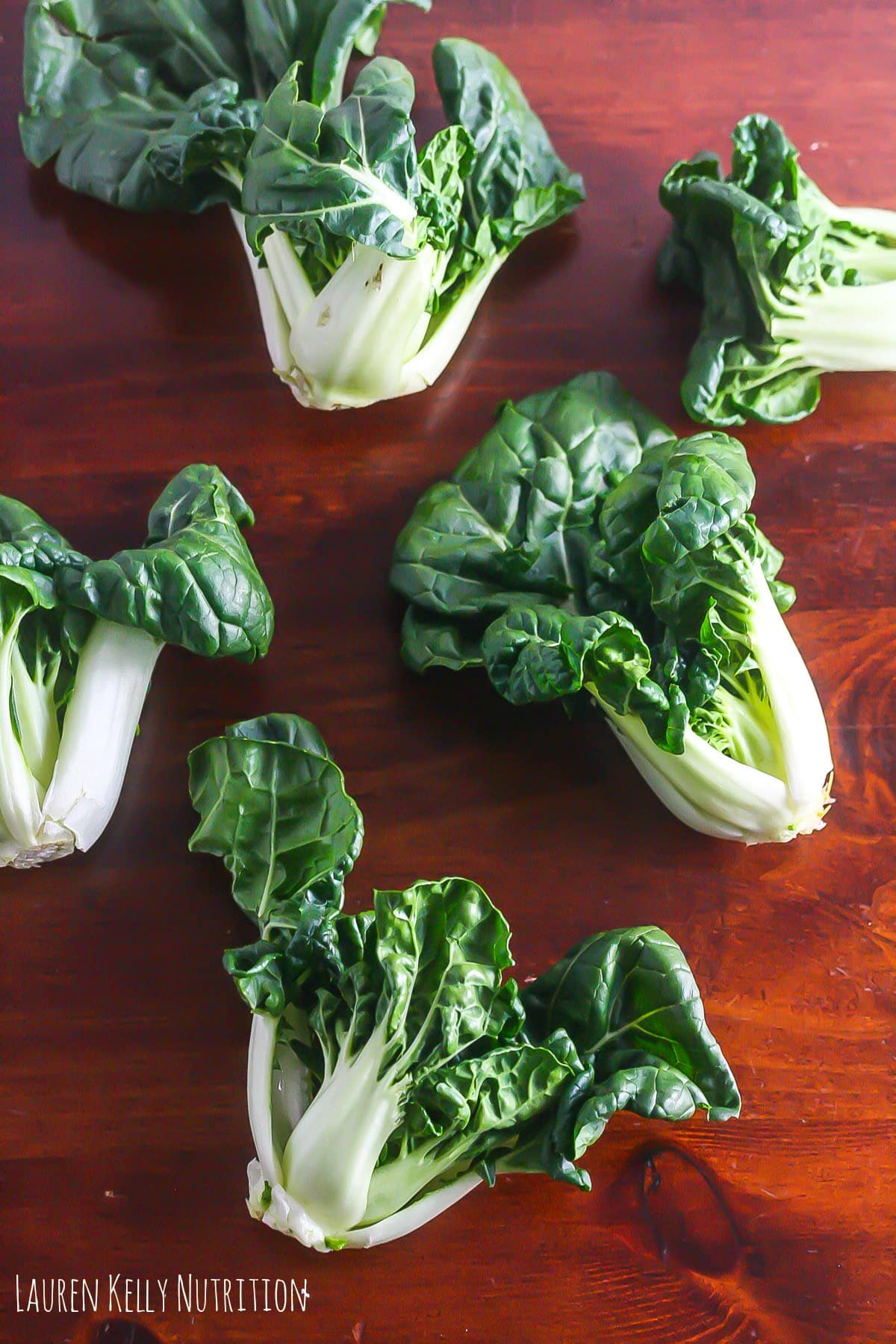 Bok Choy before cooked.