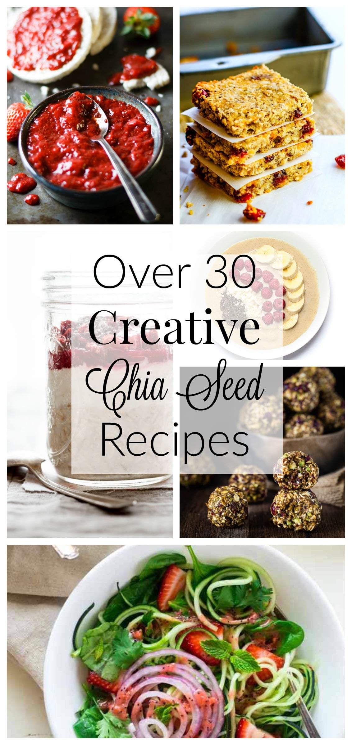 Over 30 Creative Chia Seed Recipes from Lauren Kelly Nutrition