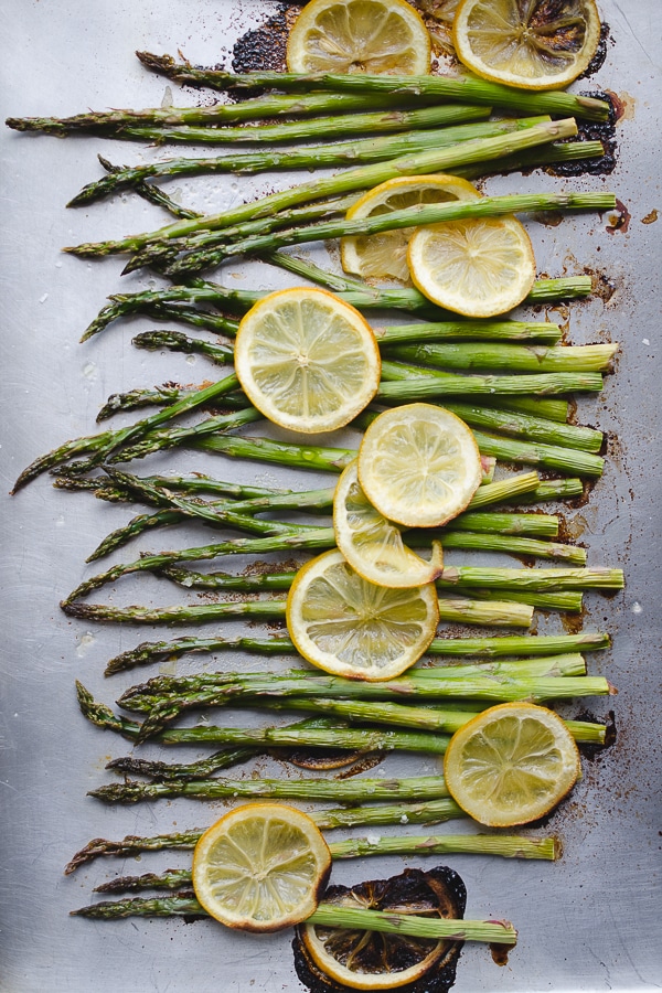 Roasted Asparagus and Lemon from Taste, Love and Nourish