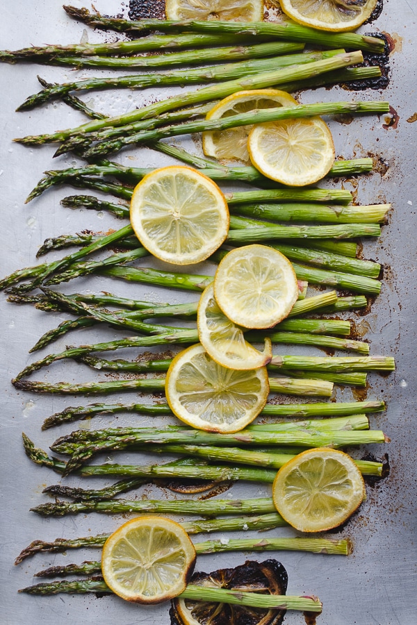 Roasted Asparagus and Lemon from Taste, Love and Nourish