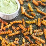 Butternut Squash Fries with Avocado Dipping Sauce