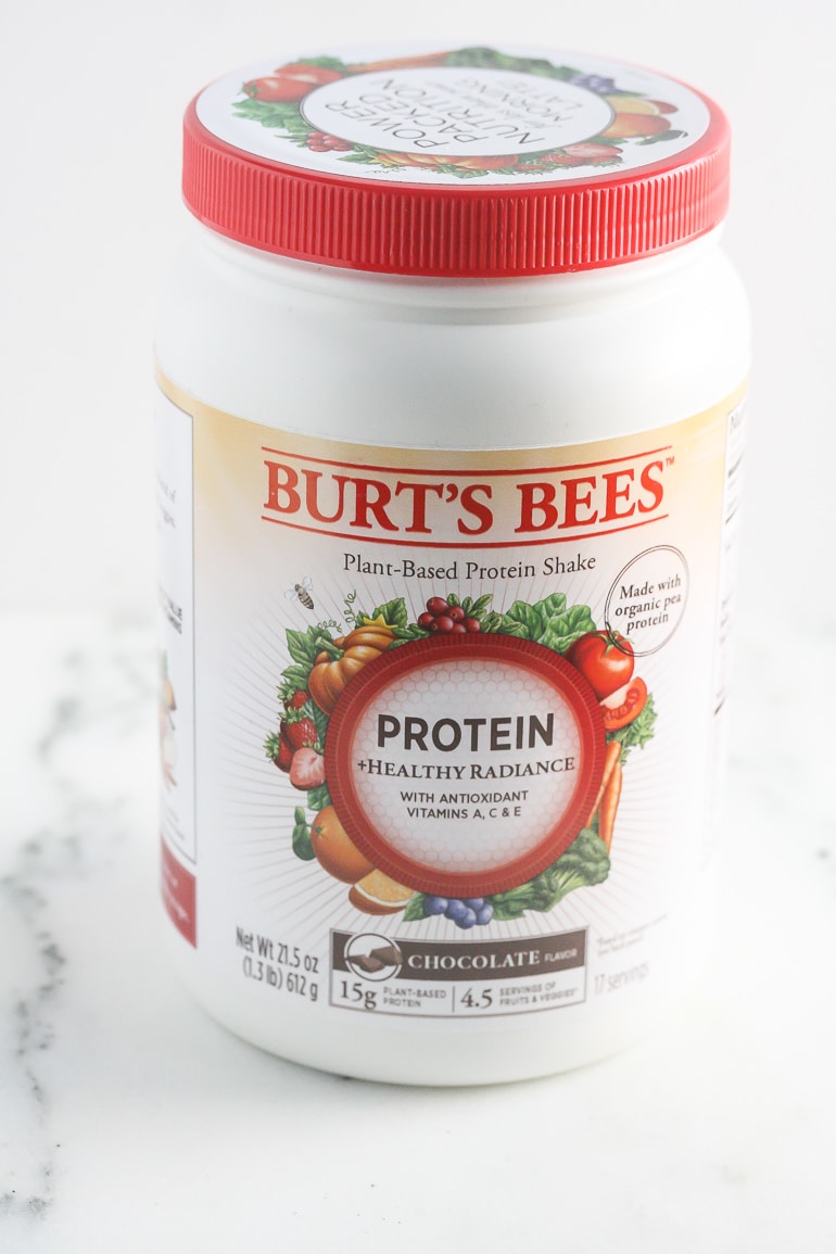 Chocolate Burt’s Bees™ Protein Shakes from Lauren Kelly Nutrition
