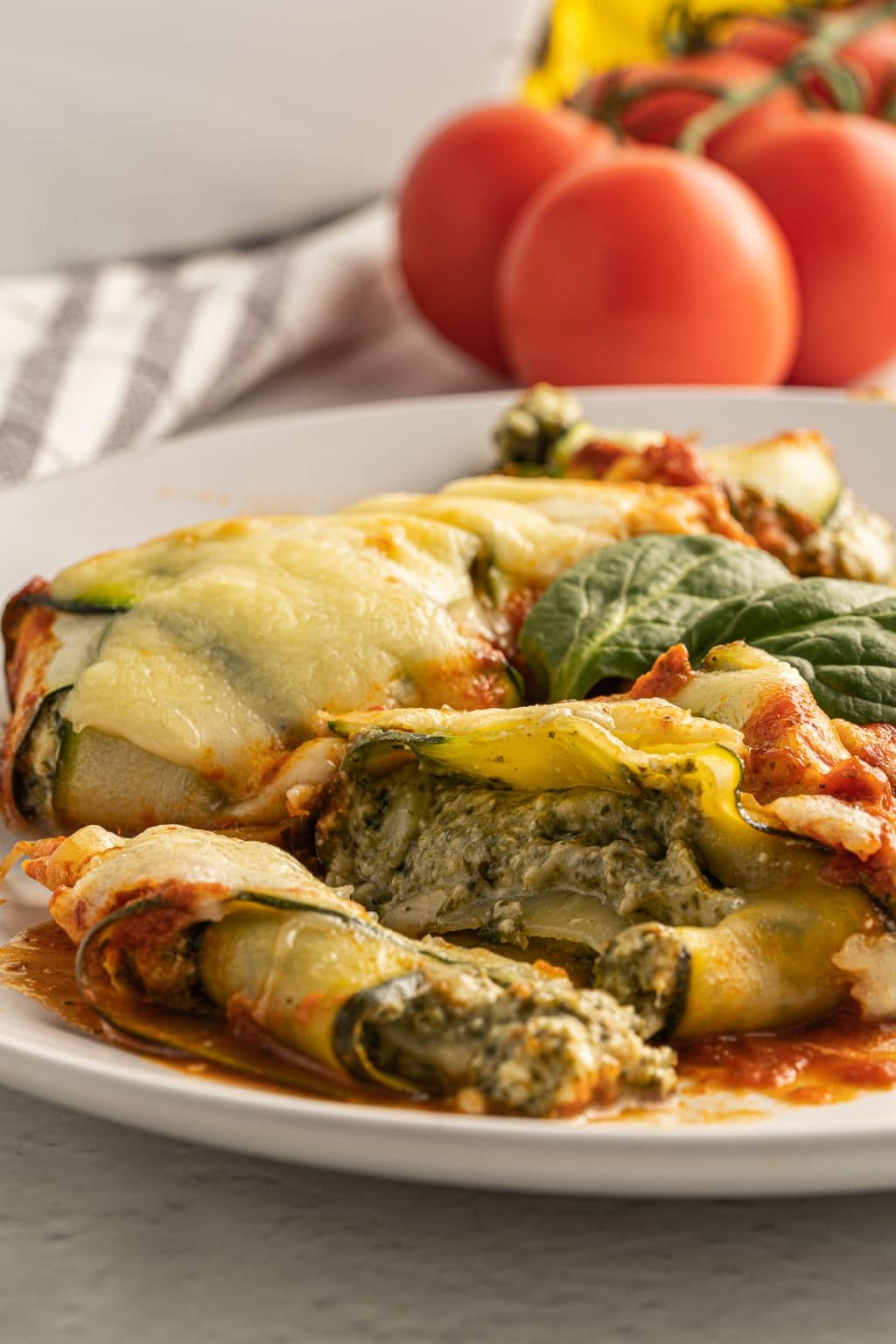 Zucchini Ravioli - Lauren Kelly Nutrition