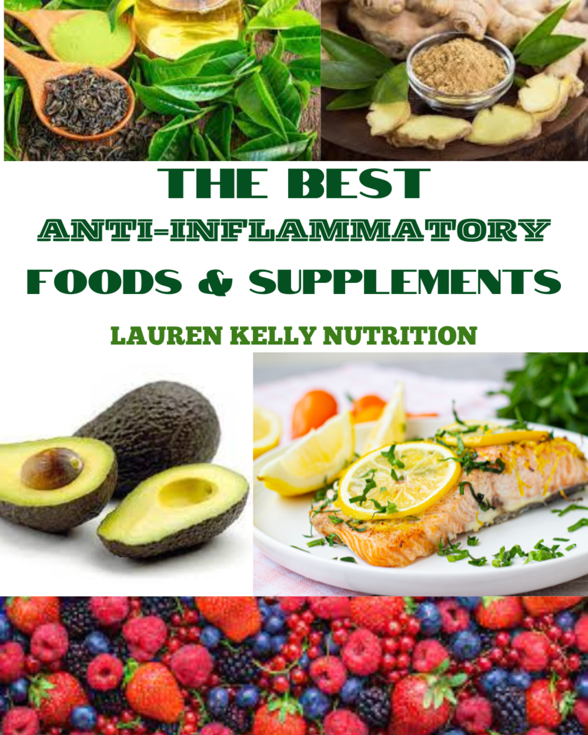 The best anti-inflammatory foods and supplements.